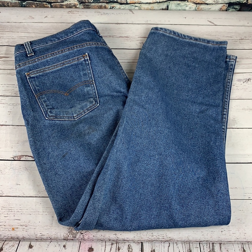 Levis "540" Flex straight leg blue jeans size 44 - Picture 9 of 11